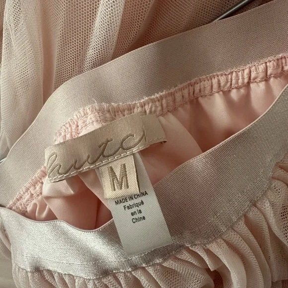 Anthropologie Hutch Pink Maxi Pleated A-Line Skirt - Picture 9 of 9